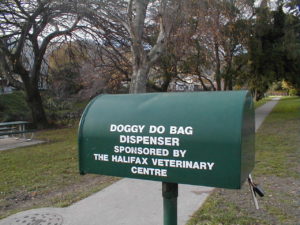Halifax supported Deputy Mayor Tui France's Doggy Doo bag campaign